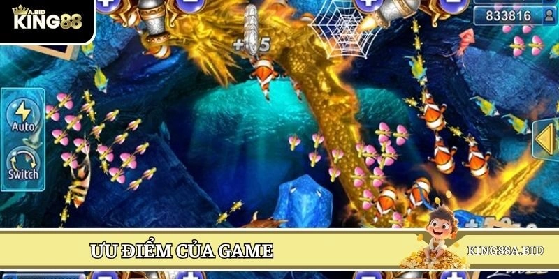 Bắn cá long vương của JDB với nhiều ưu điểm nổi bật