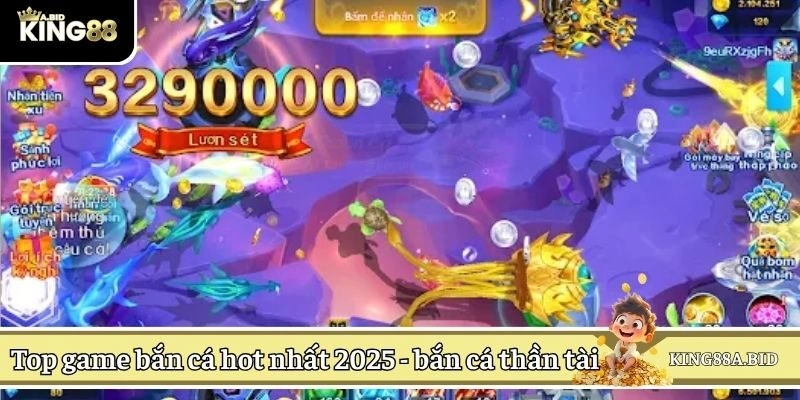 Top game bắn cá hot nhất 2025 mang tên bắn cá thần tài